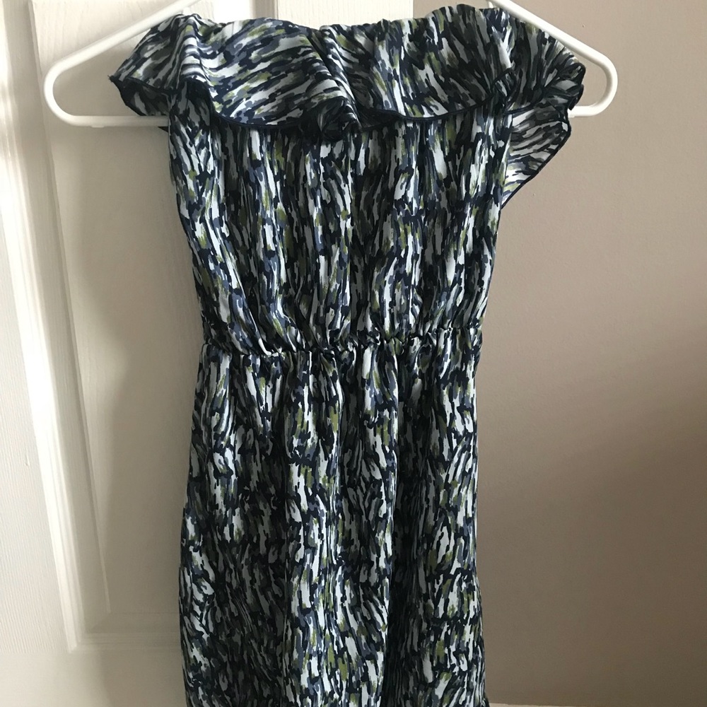 Strapless printed Gap Dress